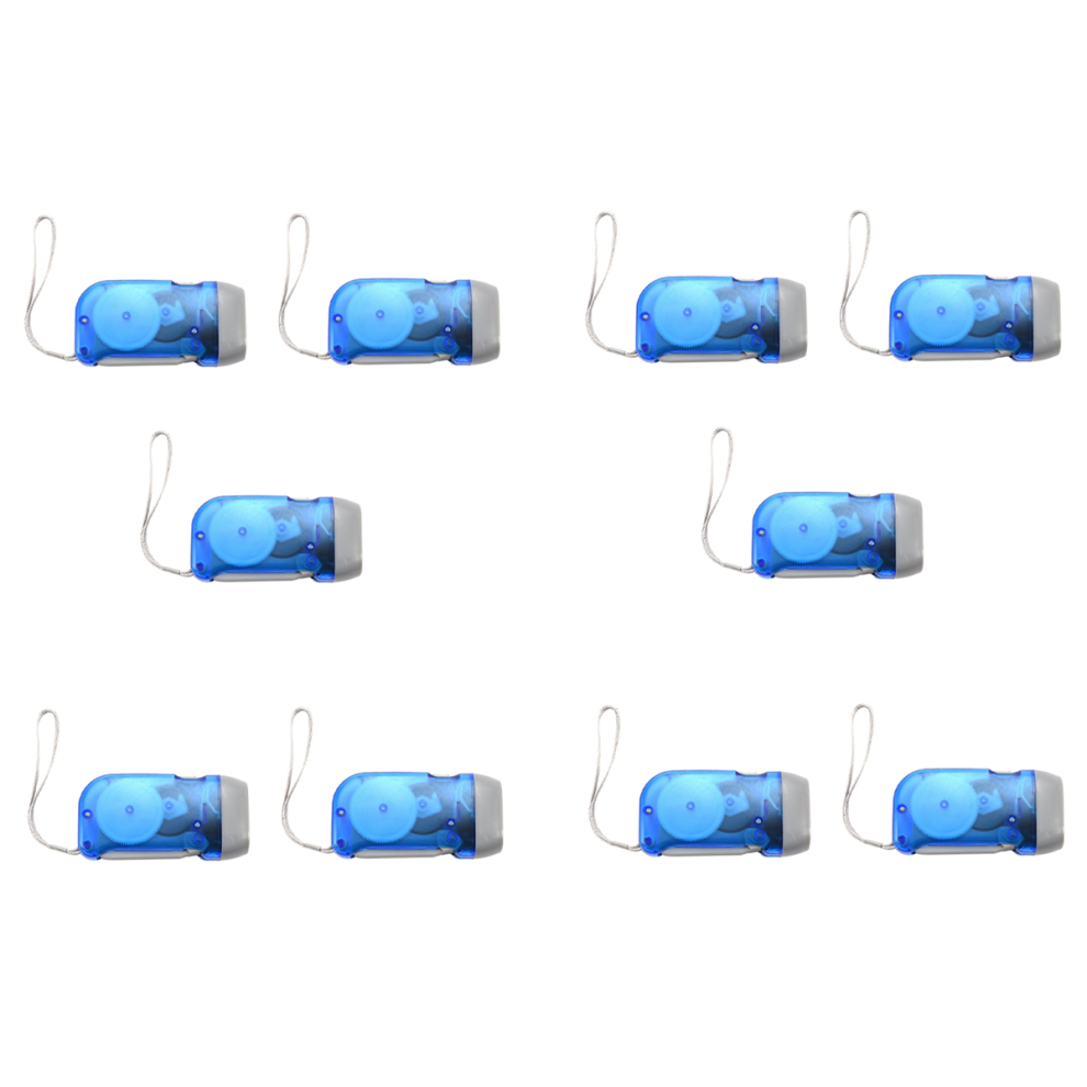 10X Hand- LED Flashlight Lantern Dynamo Mini Flashlight-image-OPC-PJ92JWV-NEW