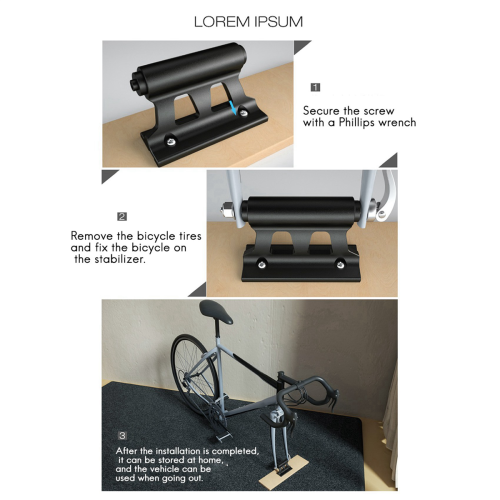 Bike Fork Mount Quick Release Fork Mount Truck Bicycle Black 2