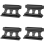 Bike Fork Mount Quick Release Fork Mount Truck Bicycle Black 1