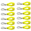 Glove Clips for Work Glove Holders Glove Belt Clip (Yellow) 2