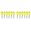 Glove Clips for Work Glove Holders Glove Belt Clip (Yellow) 3