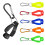 6Pcs Glove Clips for Work Glove Holders Glove Belt Clip 4