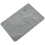 Folding Air Inflatable Pillow Sided Flocking Cushion Light Grey 5