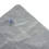 Folding Air Inflatable Pillow Sided Flocking Cushion Light Grey 7