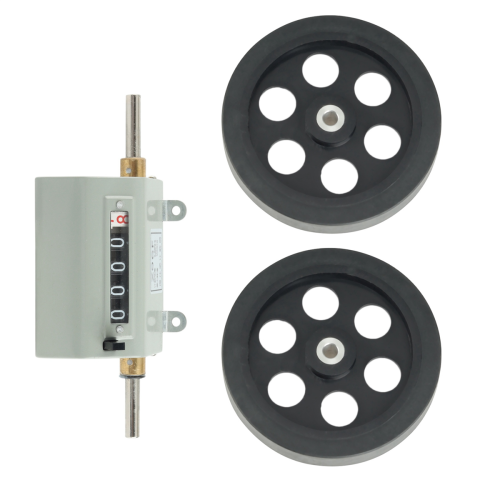 Z96-F Mechanical Length Distance Meter Counter Double Rolling Wheel 1