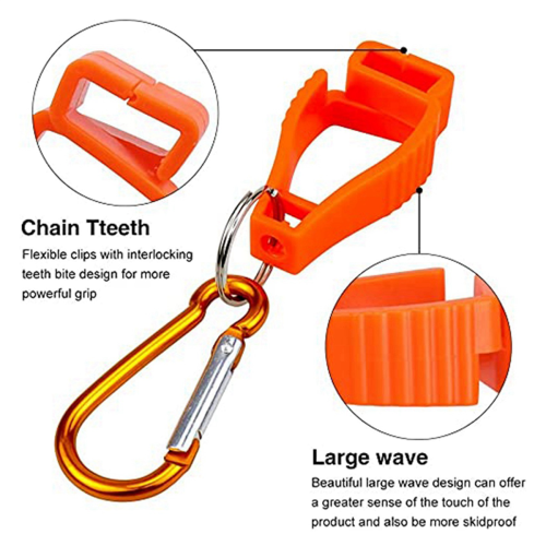 8pcs Glove Clips for Work Glove Holders Glove Belt Clip 2