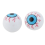 2pcs Sourire Balle Bouchons de Valves de Pneus Couvercles 2