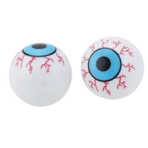 2pcs Sourire Balle Bouchons de Valves de Pneus Couvercles 1