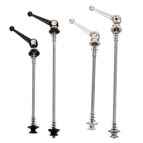 Titanium Quick Release Bicycle Skewers for Road Bike,Black
