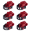 6Pcs/Set Car Bicycle Stand SUV Vehicle Trunk Rack with Racks,Model B 5