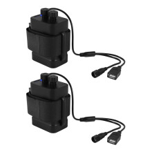 DIY 6X 18650 Battery Case Cover with 12V DC and USB Supply for LED