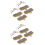 Motorcycle Front and Rear Brake Pads Disc Brake Pads 1