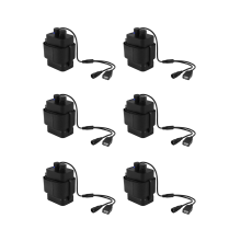DIY 6X 18650 Battery Case Cover with 12V DC and USB Supply for LED