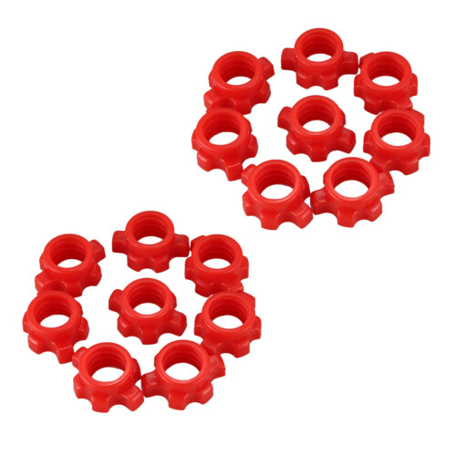 8PCS Dumbbell Nut, Collars for Barbells Training Accessories