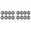 8Pcs Dumbbell Bar Nut Anti-Slip Collars Screw Clamps 1