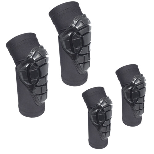 Children Protective Gear Set Soft Kid Elbow Pads Knee Pads,S 1