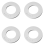 Fractional Weights Mini Weight Plates Disk Accessory White 0.25Kg 1