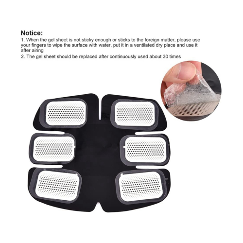 30pcs Abs Trainer Replacement Gel Sheet Abdominal Toning Belt Muscle 1