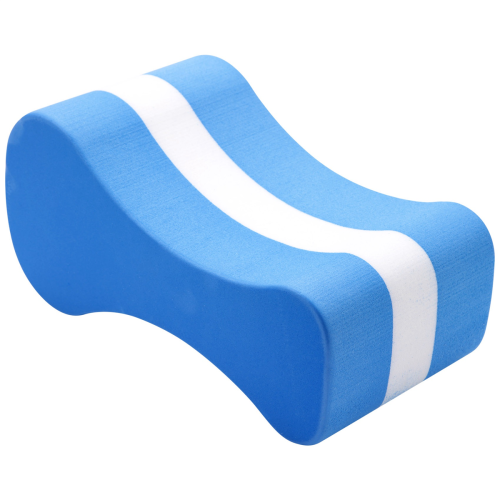 Foam Pull Buoy Eva Kick Legs Board Kids Adults Pool-Blue+White 2