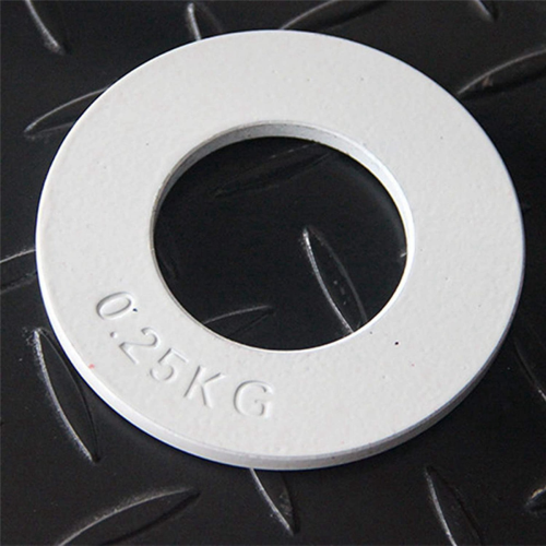 Fractional Weights Mini Weight Plates Disk Accessory White 0.25Kg 1