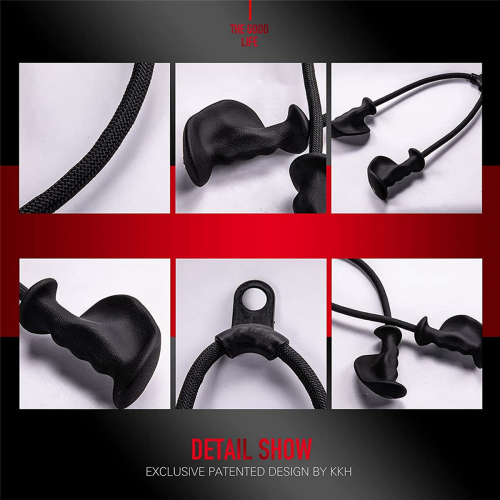 Ergonomic Triceps Rope Pull Down with Anti-Slippery for Push Downs 1