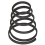10Pcs Universal Quick Release Bike Wheel Skewer Springs Shaft 4