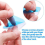 80Pcs Gel Pads for EMS Abdominal Trainer Muscle Stimulator Exerciser 7