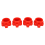 8PCS Dumbbell Nut, Collars for Barbells Training Accessories 3