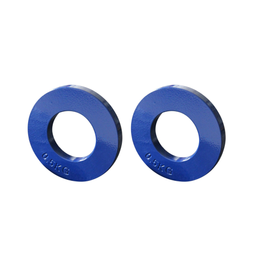 Fractional Weights Mini Weight Plates Disk Accessory Blue 0.5Kg 1