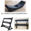 5 Pcs Dumbbell Racks Dumbbell Brackets Dumbbell Storage Weight Stands 4