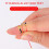 4X 55cm Half Titanium Alloy Raft Stick Tip Pole Crane Repair Refit 2