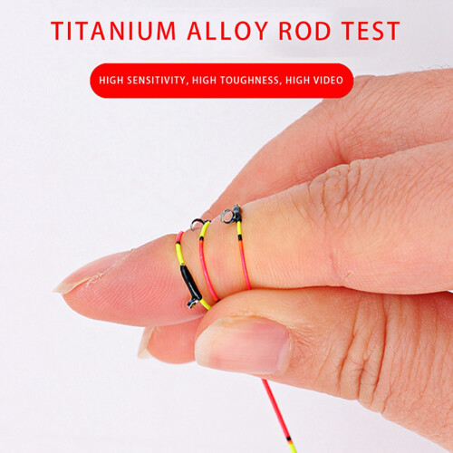 55cm Half Titanium Alloy Raft Stick Tip Pole Crane Repair Refit 1