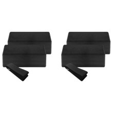 2Pcs Yoga Block and Yoga Strap Set, High Density EVA Foam Block