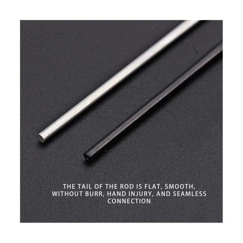 55cm Half Titanium Alloy Raft Stick Tip Pole Crane Repair Refit 2
