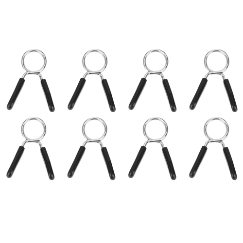 8Pack Dumbbell Spring Collars, Exercise Barbell Clip Clamps 1