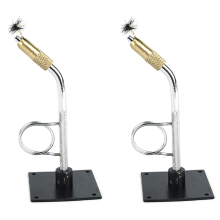 Portable Fly Tying Vise with Base Rotary C-Clamp Fish Tackle Kit