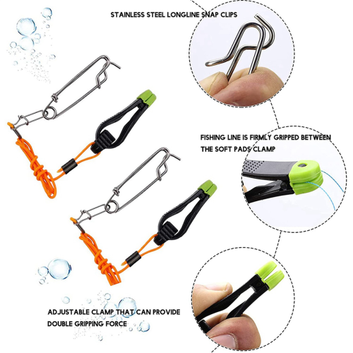 2 Pcs Plus Line Release, 17 Inch with Longline Snap Clips 2