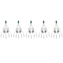 Umbrella Rigs for Bass Stripers Fishing, Freshwater, Blue