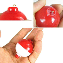 30Pcs Fishing Bobbers 1 Inch,Push Button Fishing Floats