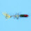 3X Long Casting Spinner Bait Fishing Lure Double Tail Propeller 10g 6