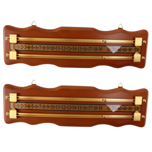 2X Billiards Snooker Game Scorer Board Calculation Number Tools