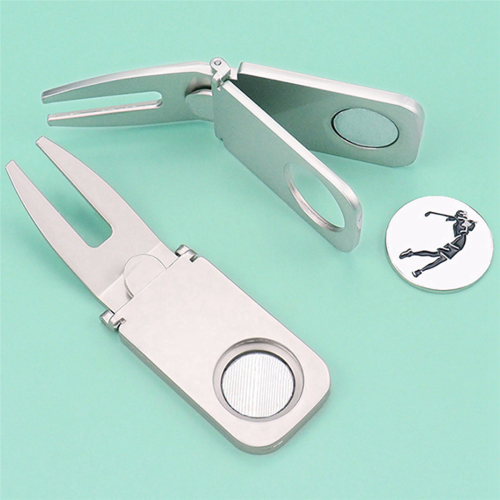 Magnetic Cigar Holder Golf Divot Marker Tool C