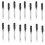 Gröna Abalone Inlay Dots 6mm Gitarrukulele Banjo (20-pack) 1