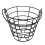 Practice Golf Balls Container Basket 2