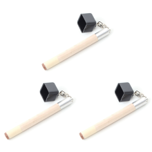 2x Chalk Holder Prep Stick Billiard Snooker Pool Cue Tip Tool