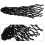 6PCS Billiards Net Hollow Thicker Stronger for Billiards Trainning 6