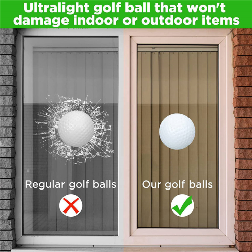 100 Pcs Golf Practice Ball Hollow Golf Ball Training Golf Balls 2