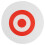25 x 3Cm Archery Eva Foam Target Bow Moving Practice White+Red 2