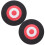 2X 25x3Cm Archery Eva Foam Target Bow Moving Practice Black+Red 1