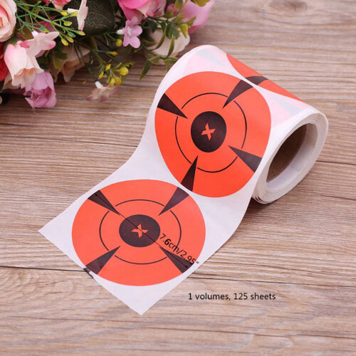 Target Stickers (Qty 125Pcs 3 inch) Self Adhesive Targets 2